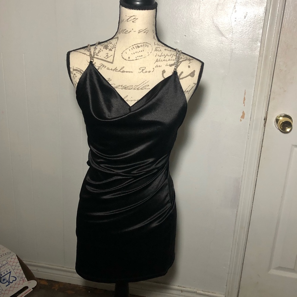 black dress